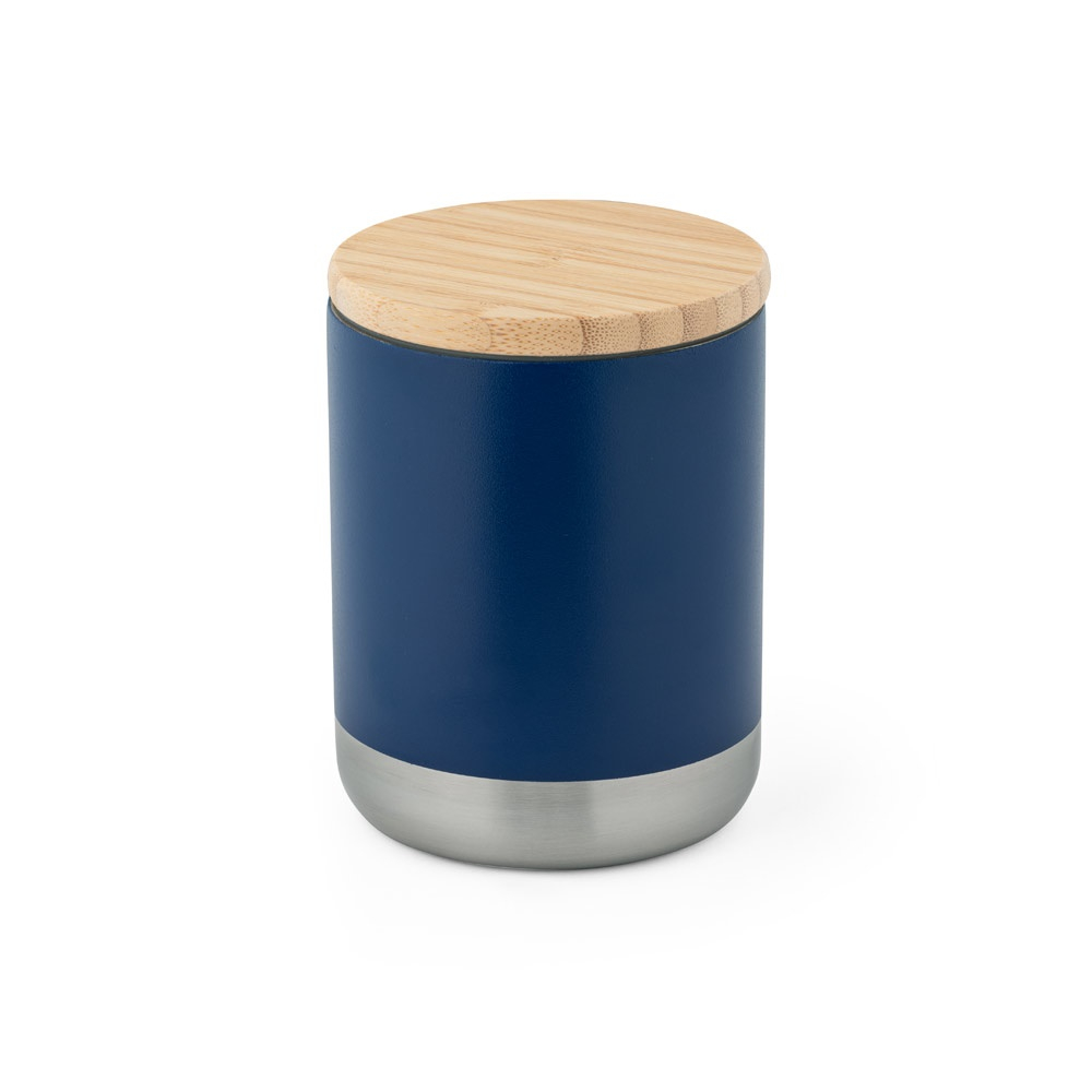 Verre en acier inoxydable personnalisable 370ml NORRE Bleu marine